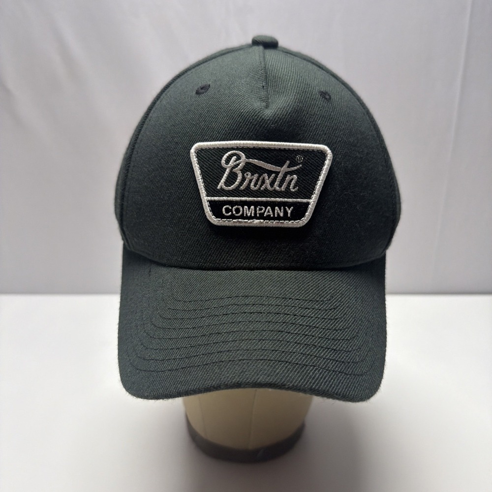 Brixton Company Snapback Hat Black Mens Adjustable Baseball Cap